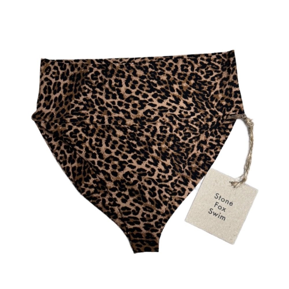 Stone Fox Swim TAJ Women’s Bottom Swimsuit Bottom‎ - Sahara Print XS $35